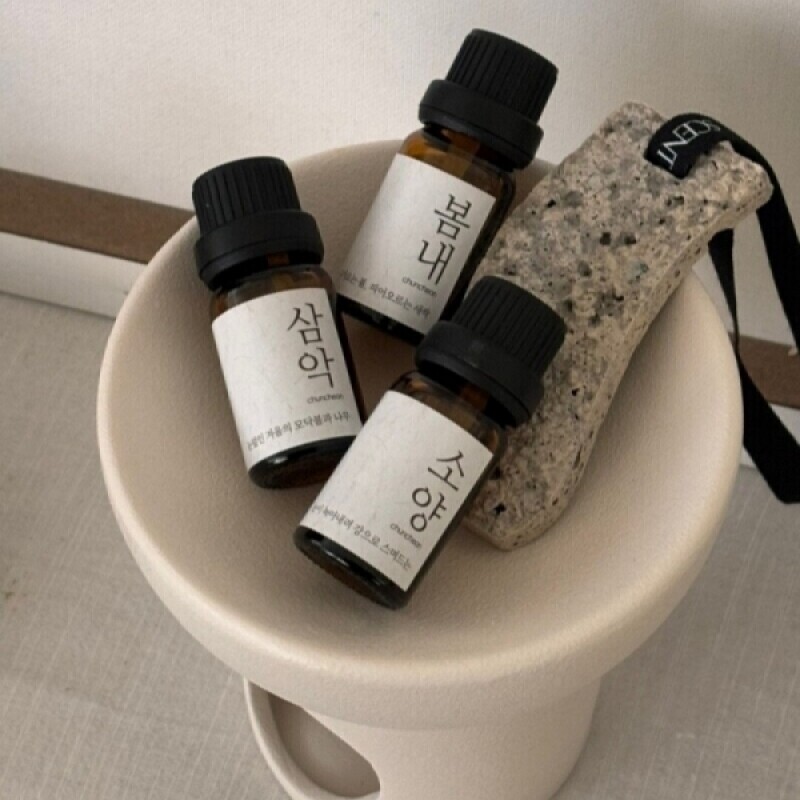 강원더몰,춘천향기산책 삼악 드롭퍼 디퓨저 오브제 세트